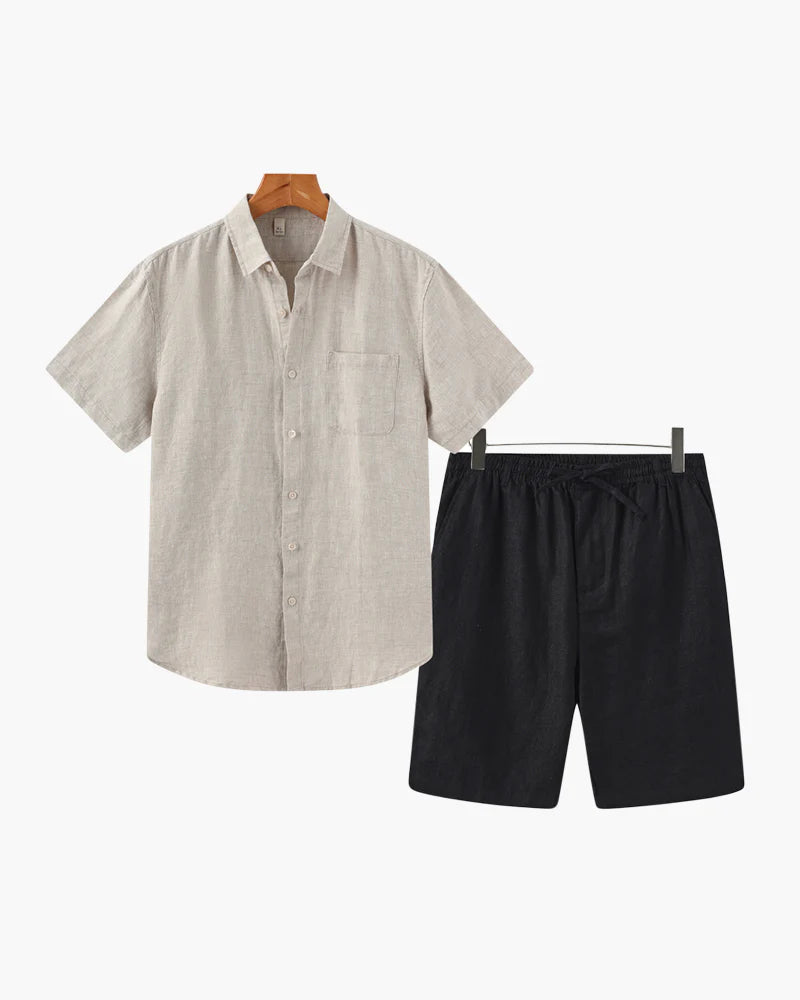 Rish Club Linen Combo (Shorts)