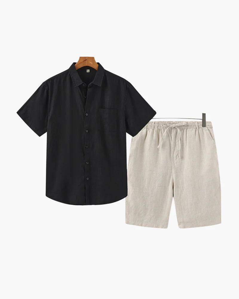 Rish Club Linen Combo (Shorts)