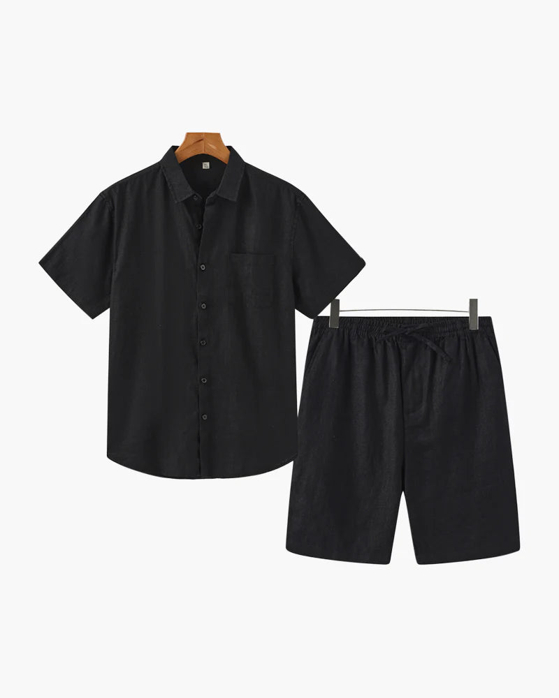 Rish Club Linen Combo (Shorts)