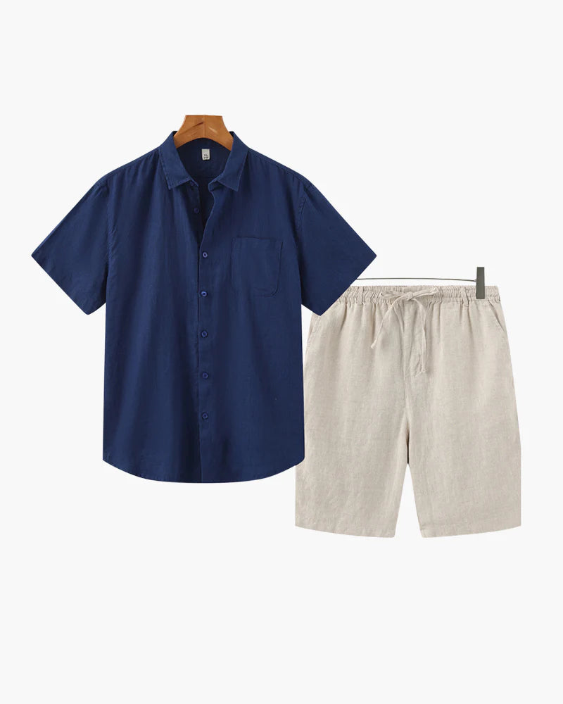 Rish Club Linen Combo (Shorts)