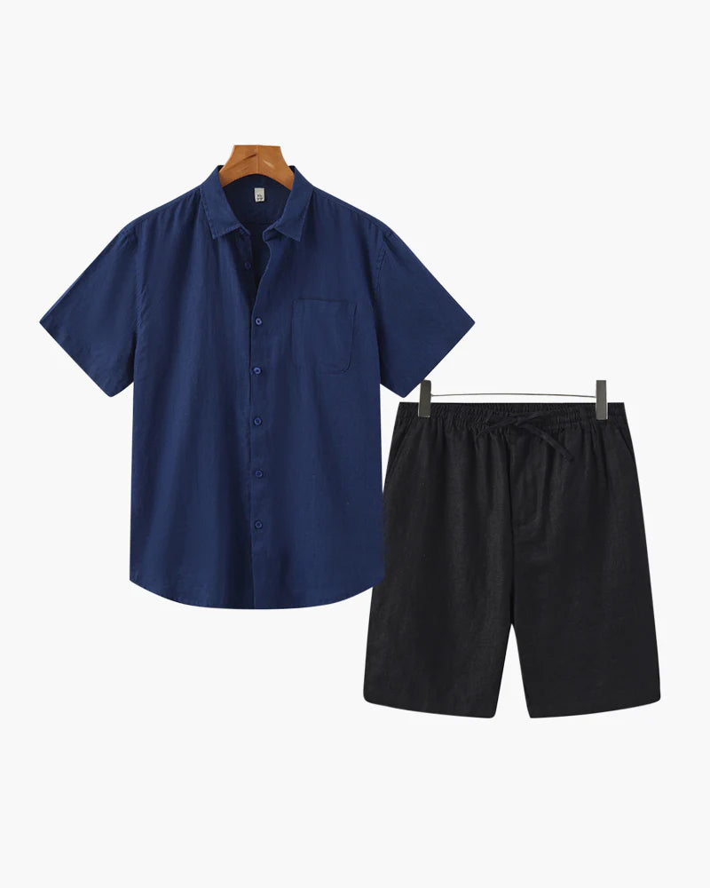 Rish Club Linen Combo (Shorts)