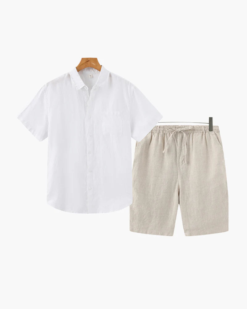 Rish Club Linen Combo (Shorts)
