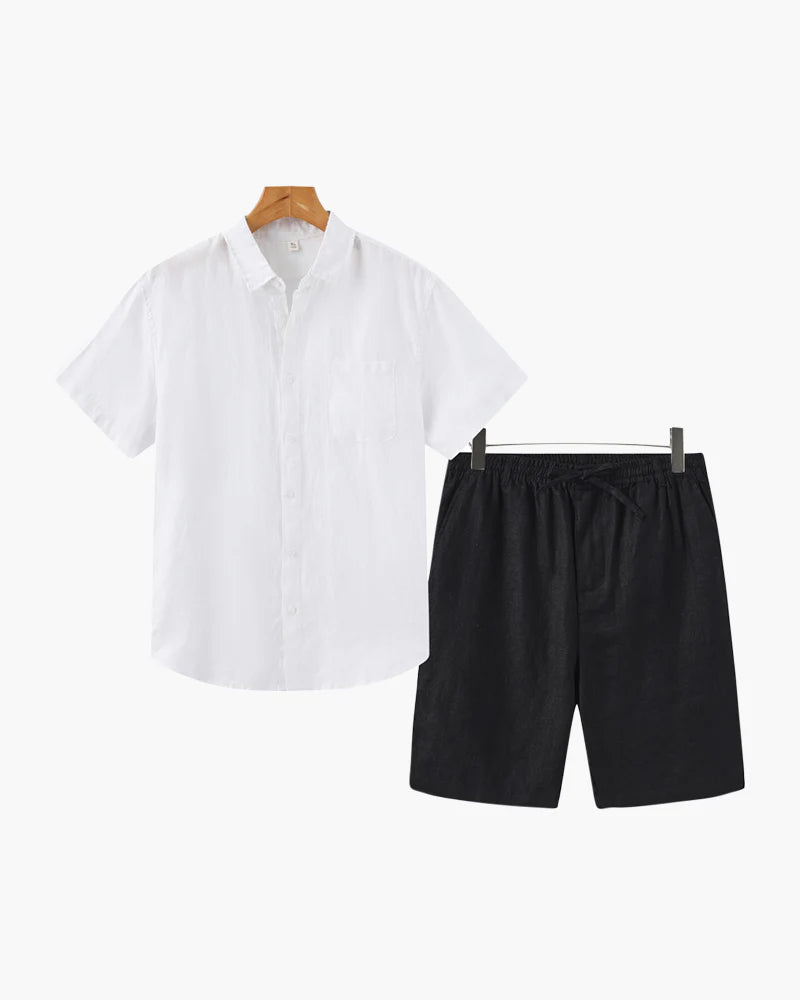 Rish Club Linen Combo (Shorts)