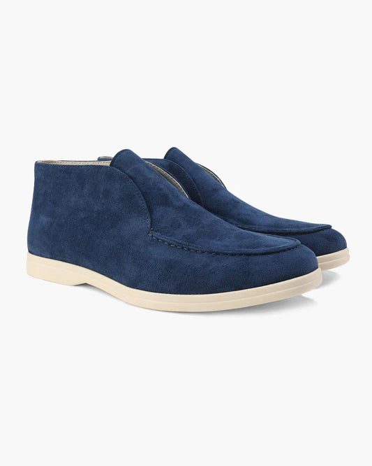 Rish Club High Suede Loafers