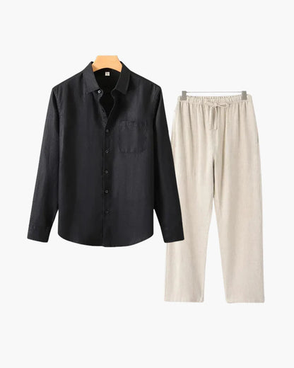 Rish Club  Linen Combo (Longsleeve)